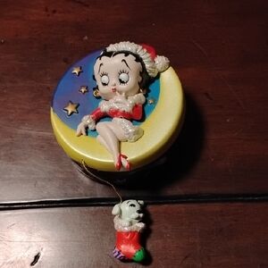 Boop Character Moon Ornament